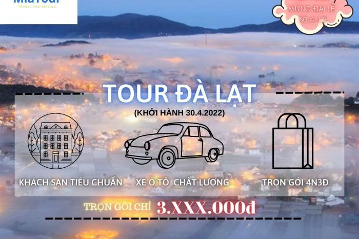 Đà Lạt 4N3Đ Châu Âu Giữa Ngàn Thông