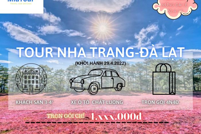 Nha Trang_Đà Lạt 4N4Đ